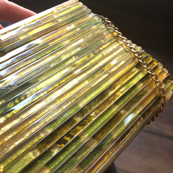 Liora Manne Couture clutch/shoulder bag - Picture 10 of 13